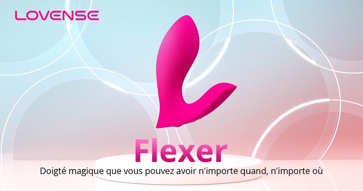 Visuel officiel Lovense du Flexer