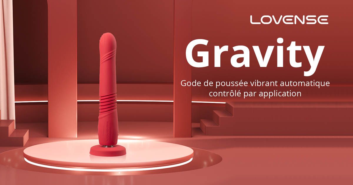 Visuel officiel Lovense du Gravity