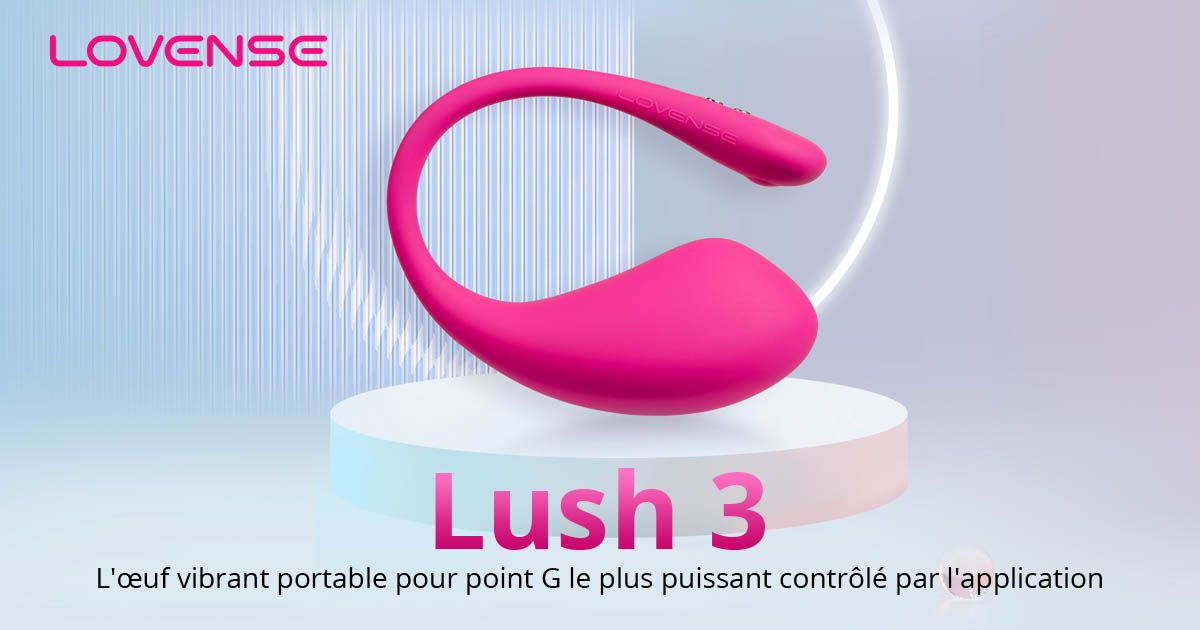 Visuel officiel Lovense du Lush 3