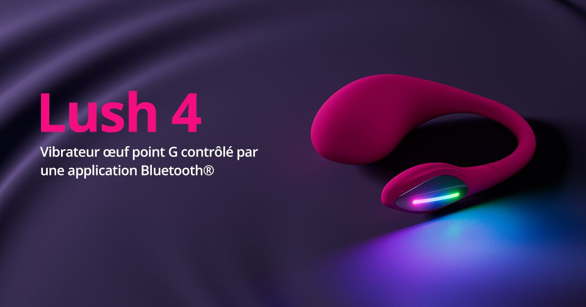 Visuel officiel Lovense du Lush 4