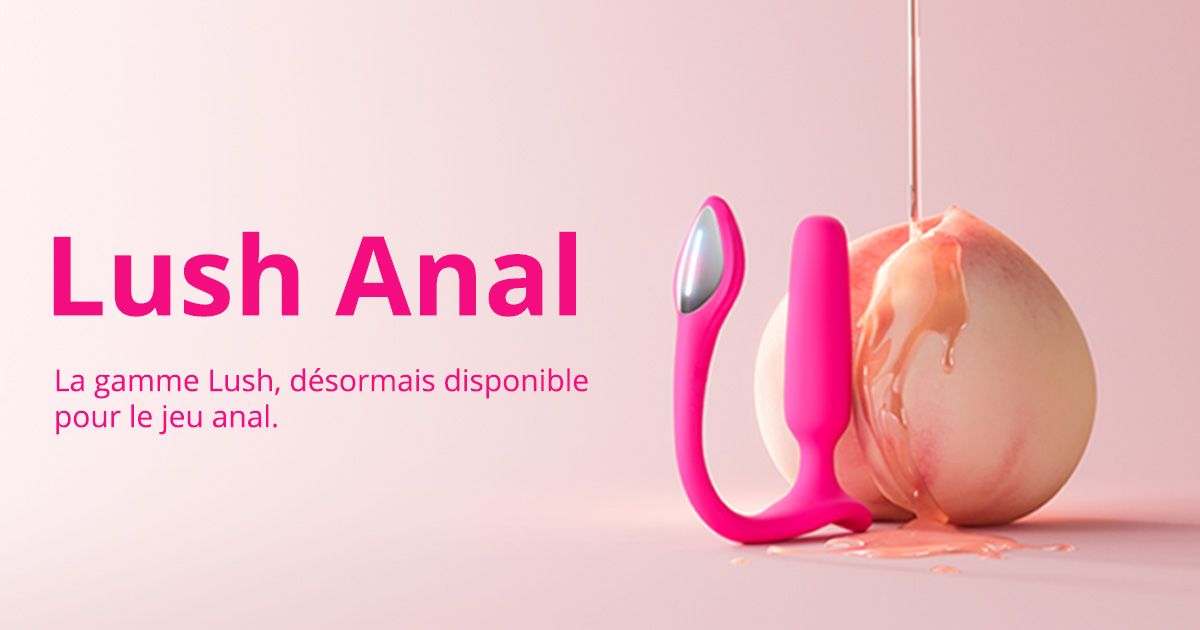 Visuel officiel Lovense du Lush Anal