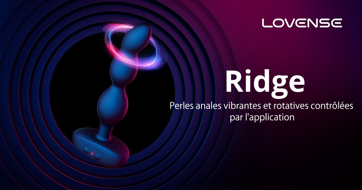 Visuel officiel Lovense du Ridge