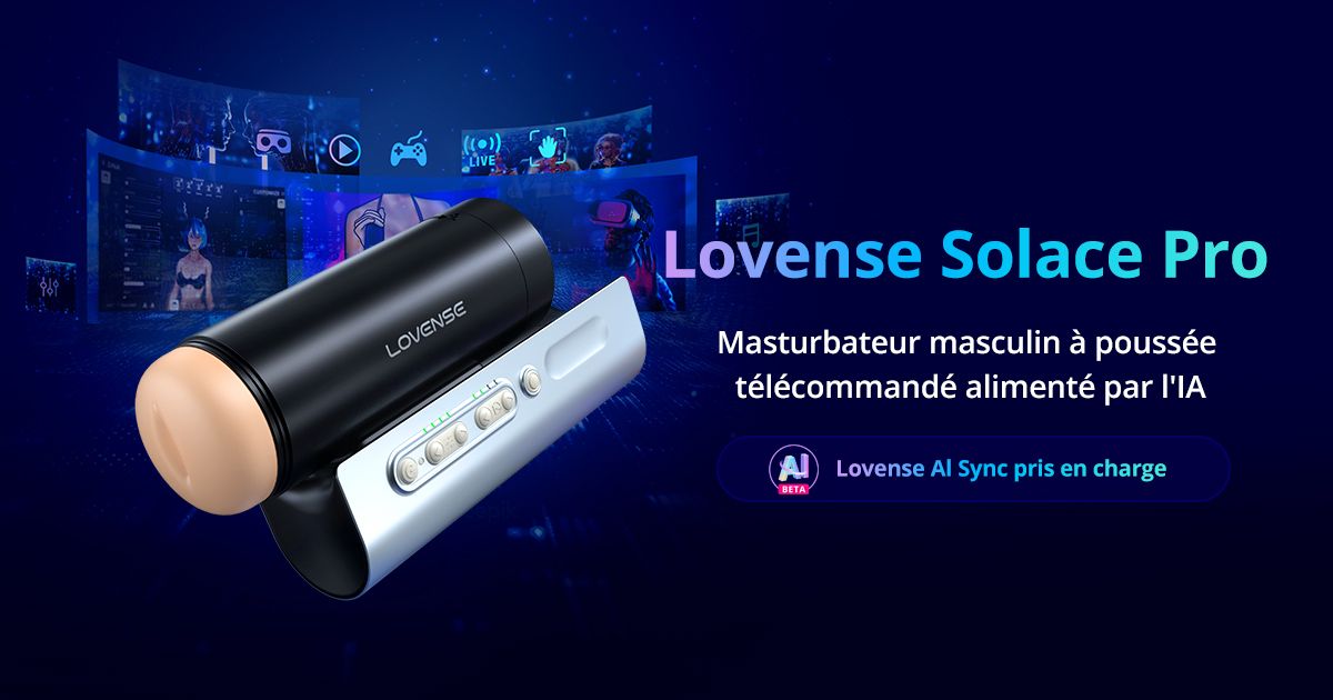 Visuel officiel Lovense du Solace Pro