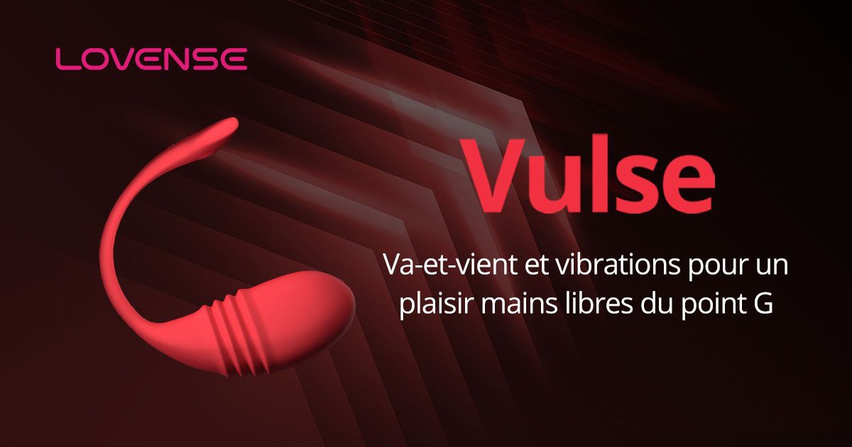 Visuel officiel Lovense du Vulse